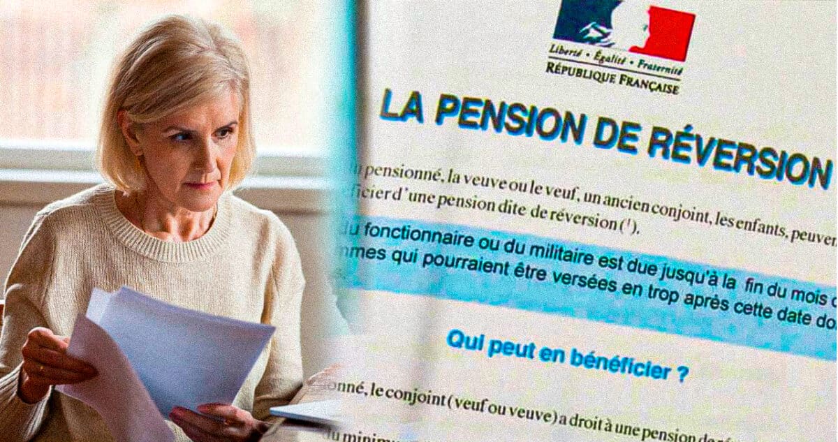 pension reversion changement